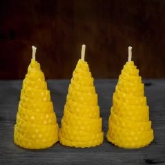 Motaná svíčka kužel 4/7 cm