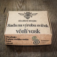 Sada na výrobu svíček 10 x 10 cm