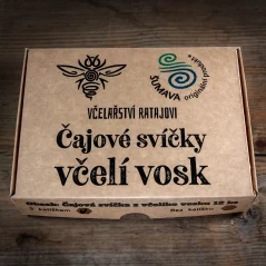 Čajové svíčky 12ks v krabičce - náplň