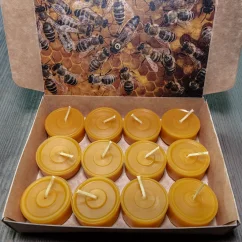 Čajové svíčky 12ks v krabičce - náplň