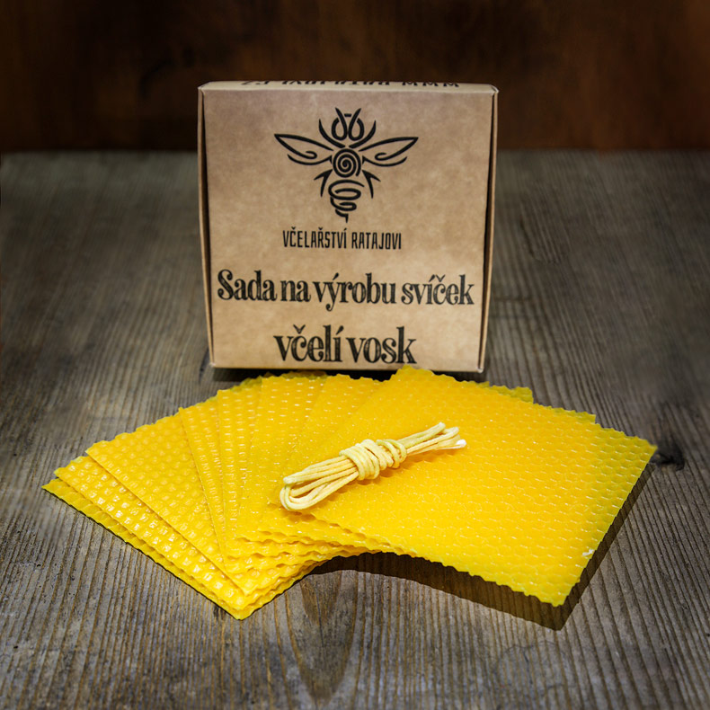 Sada na výrobu svíček 10 x 10 cm
