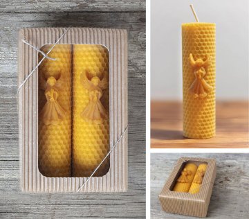Svíčky z včelího vosku