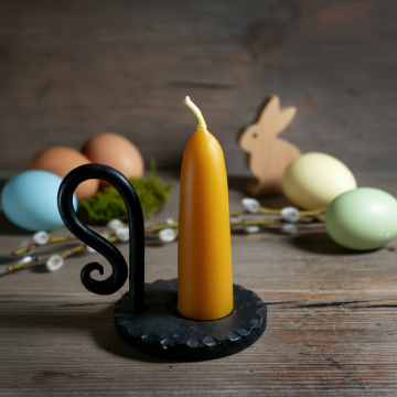 Svíčky ze včelího vosku na Velikonoce