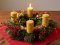 Adventní věnec, čtyři svíčky a vánoční tradice