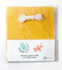 Sada na výrobu svíček velká - včelí vosk