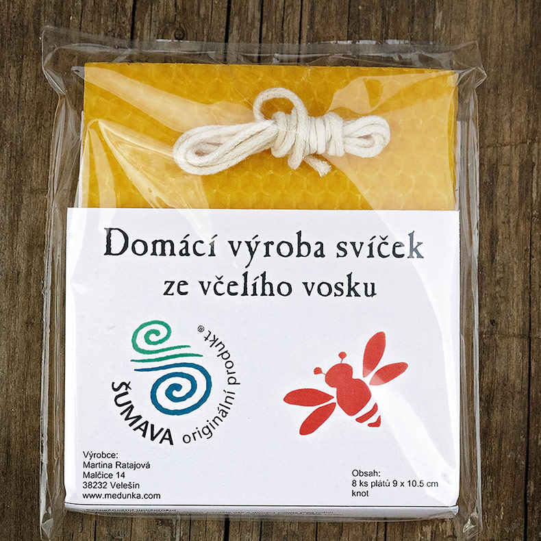 Sada na výrobu svíček rozměr 9,5 x10 cm Sada na výrobu svíček rozměr 9,5 x10 cm