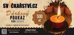 Dárkový poukaz 500 Kč  do e-mailu